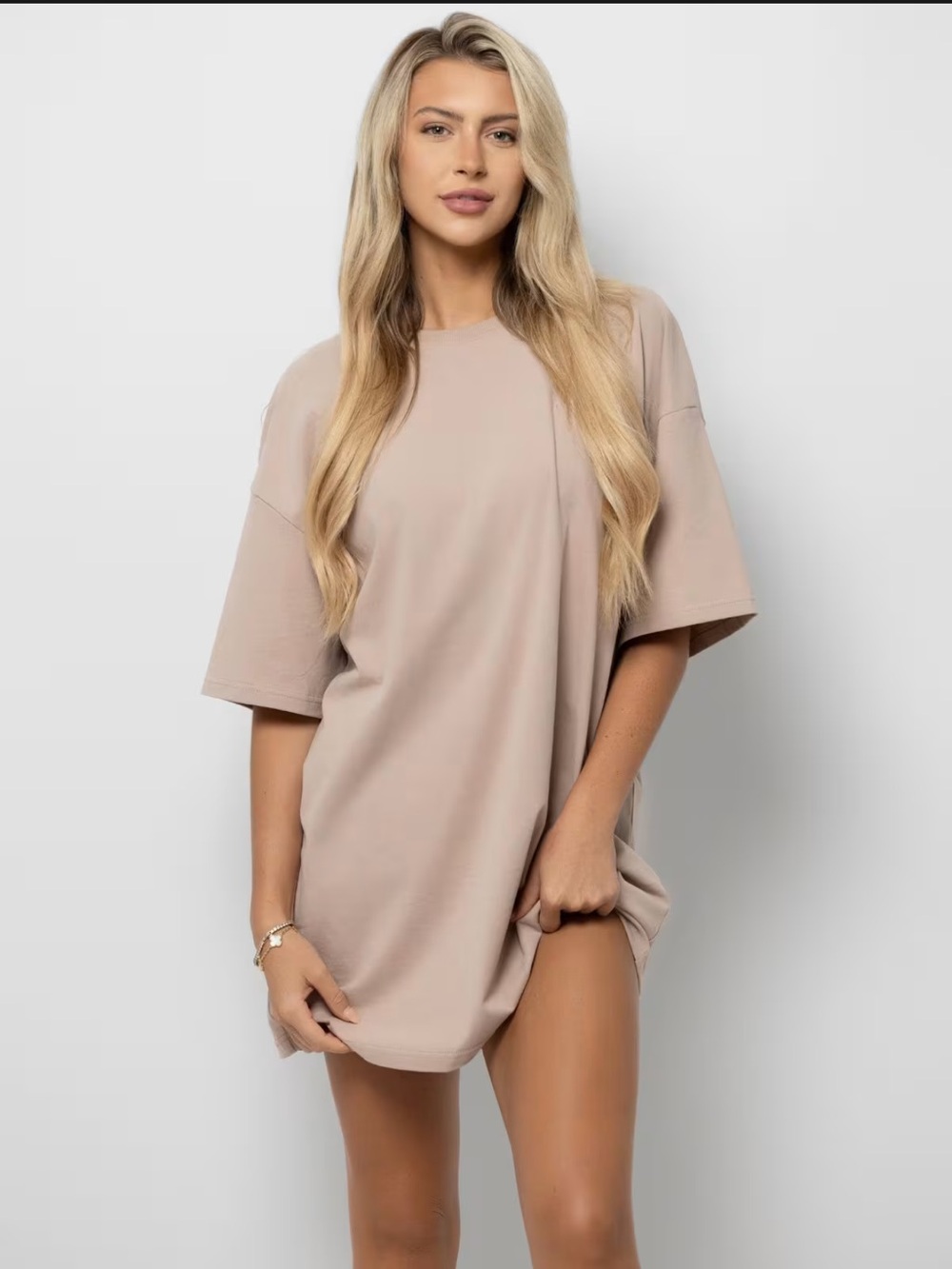 COMFRT Essentials Oversized Tee - Dune